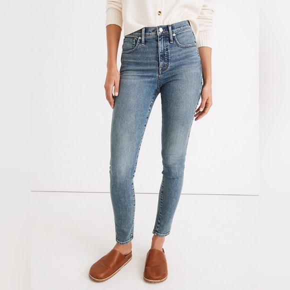 ⬇️Price drop⬇️ Madewell 10" High-Rise Skinny Jeans, Size 25 - Picture 4 of 12